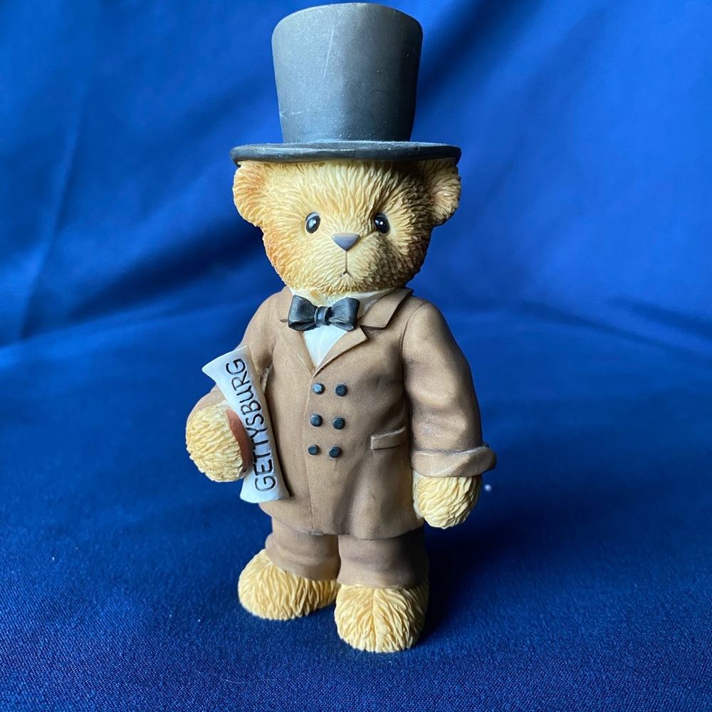 Cherished Teddies Teddy Bear with Top Hat